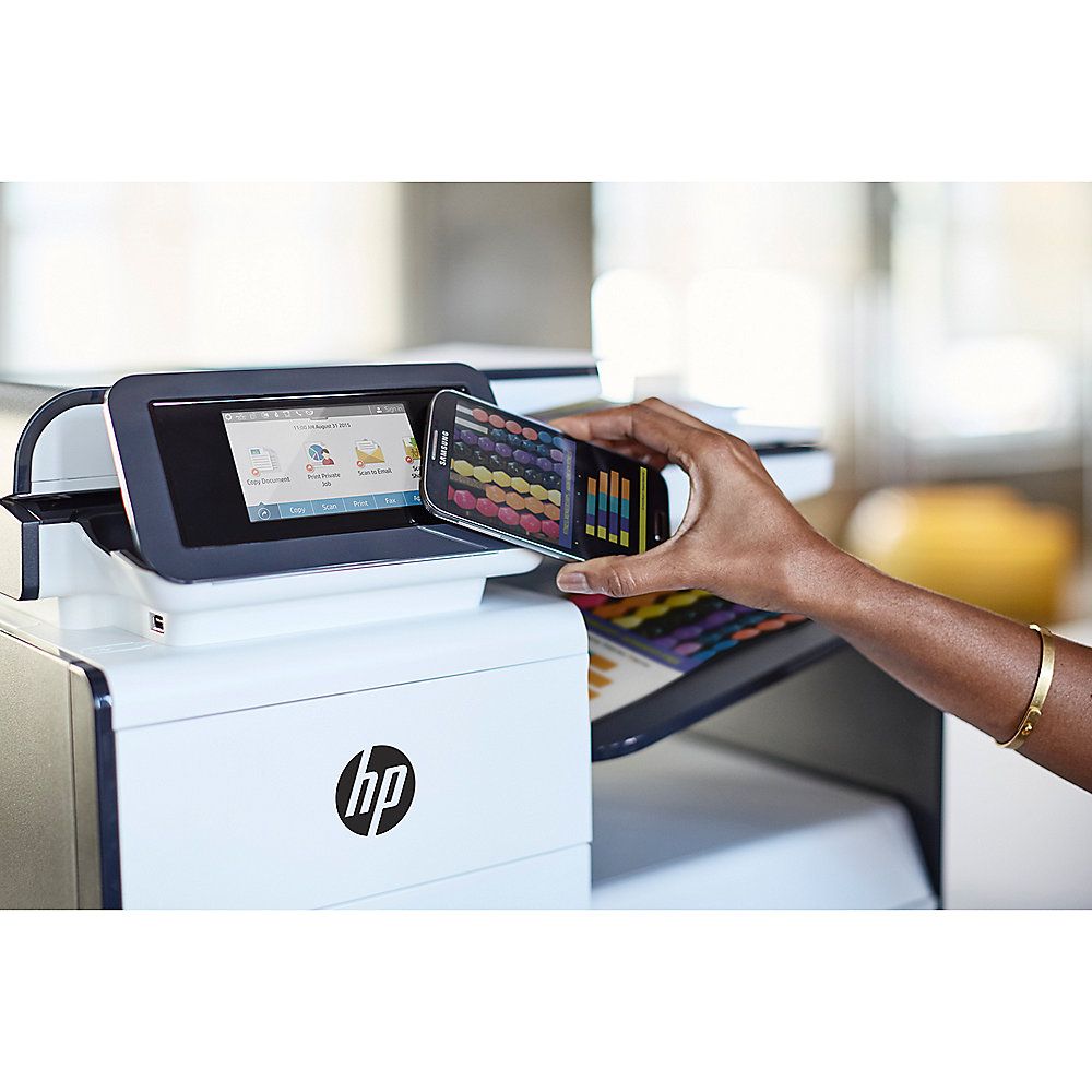 HP PageWide Pro 477dw Tintenstrahl-Multifunktionsdrucker Scanner Kopierer Fax