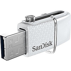 SanDisk Ultra Android Dual 32GB USB 3.0 Type-A/USB Laufwerk wei&szlig;