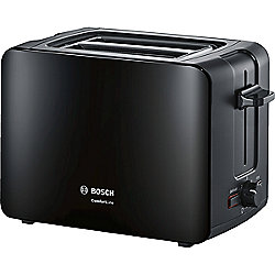 Bosch TAT6A113 ComfortLine Kompakt-Toaster schwarz
