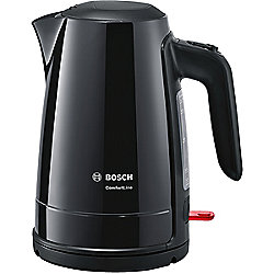 Bosch TWK6A013 ComfortLine Wasserkocher kabellos 1,7 Liter schwarz