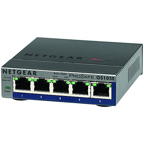 Netgear GS105E 5-Port Web Managed Switch 10/100/1000MBit