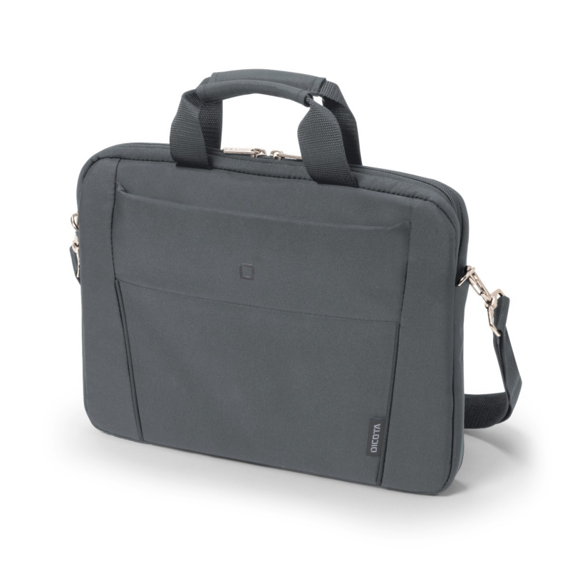 Dicota  Slim Case BASE Notebooktasche 35,81cm (13″-14,1″) grau | 07640158665152
