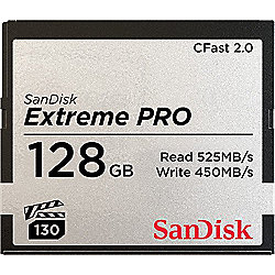 SanDisk Extreme Pro 128 GB CFast 2.0 Speicherkarte (450 MB/s)