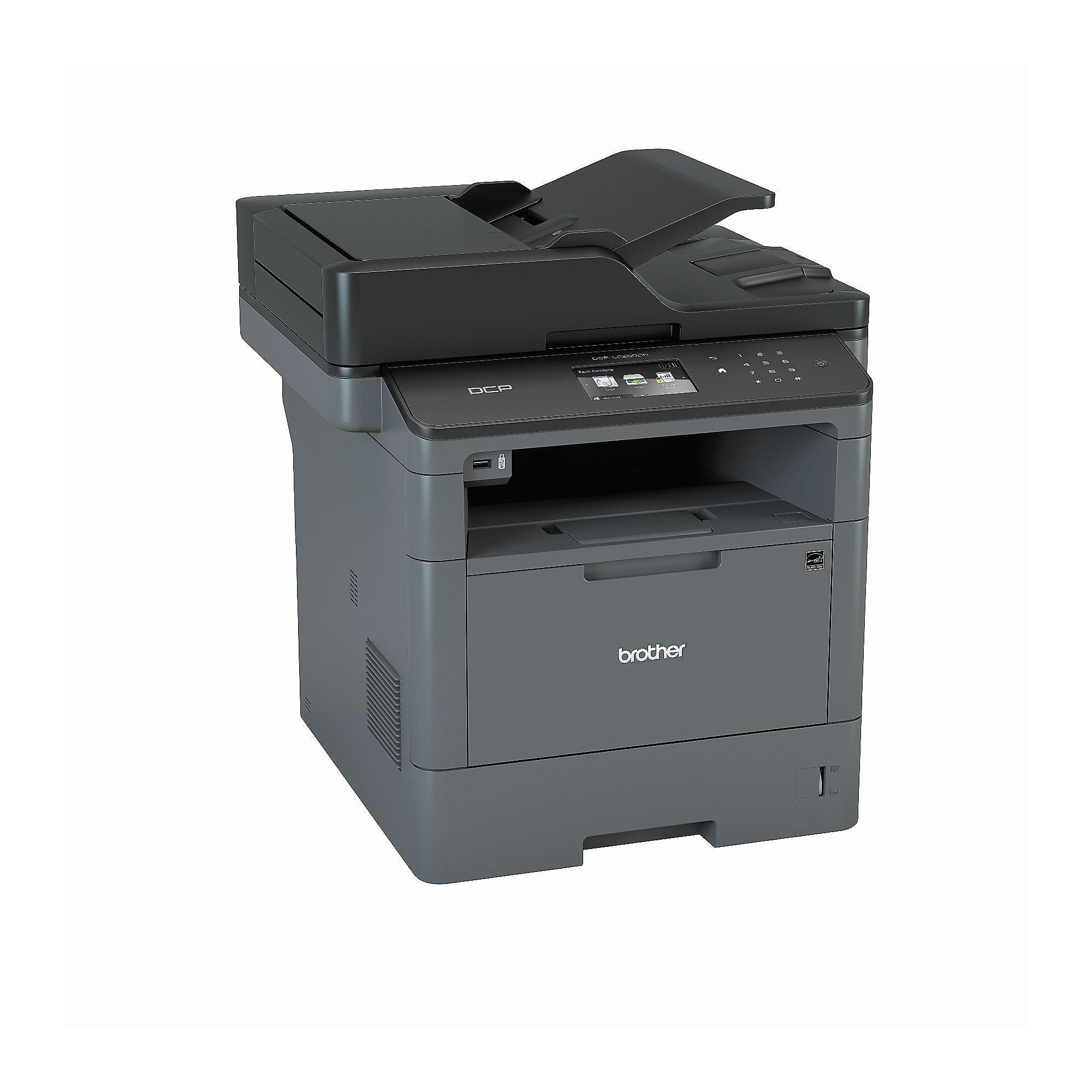Brother DCP-L5500DN DCP A4 mono Laserdrucker 40 Seiten/Min., Drucken, scannen, kopieren, 1.200 x 1.200 dpi, Print AirBag für 200.000 Seiten