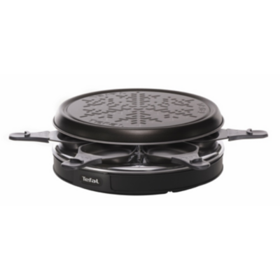 RE 1228 Raclette-Grill Deco Cristal 6 schwarz