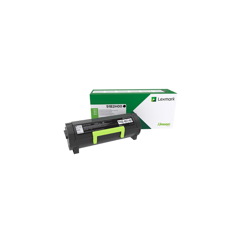 Lexmark  51B2X00 Rückgabe-Tonerkasette Schwarz 20.000 Seiten | 00734646643832