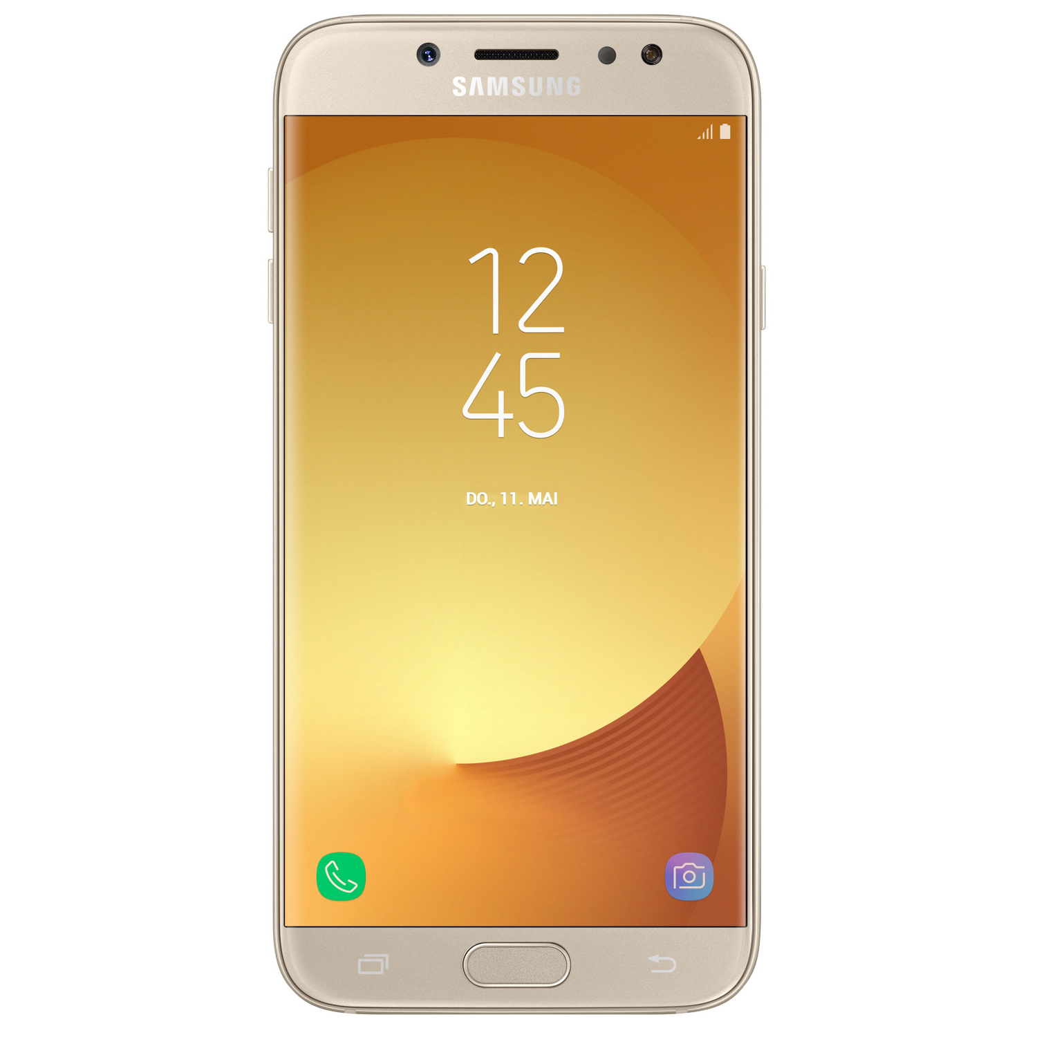 display j7 2017 gold
