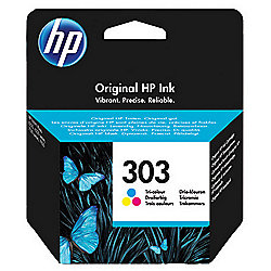 HP 303 Original Druckerpatronen farbig Cyan Magenta Gelb T6N01AE ca. 200 Seiten