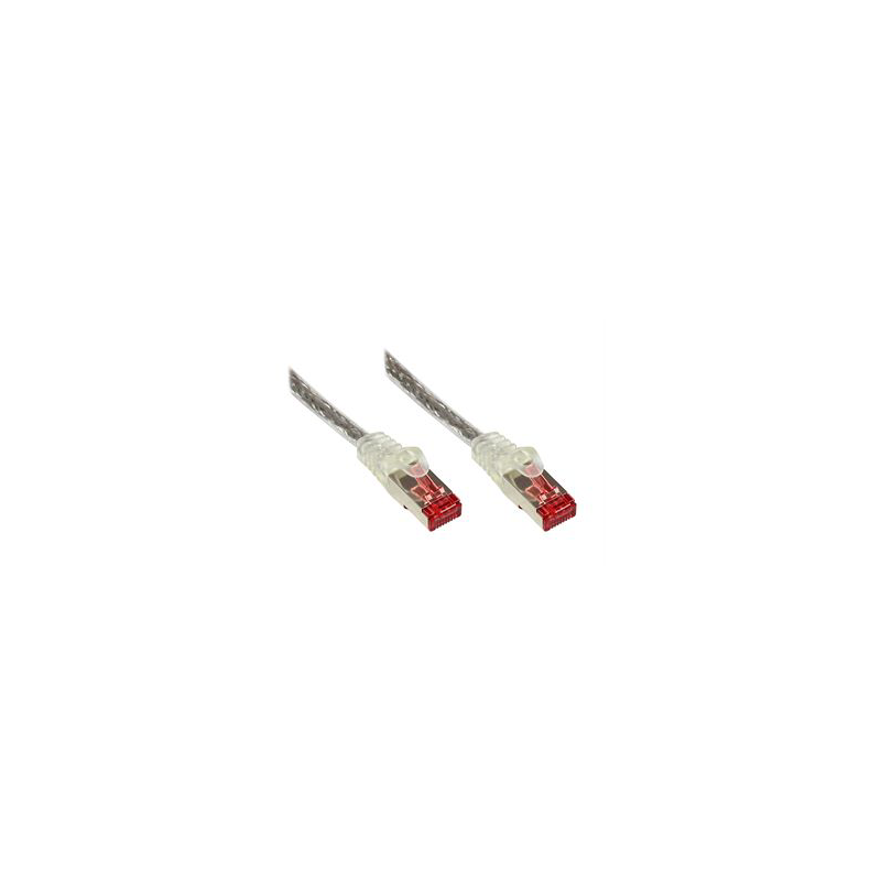 Good Connections  1,0m RNS Patchkabel CAT6 S/FTP PiMF transparent | 04014619295111