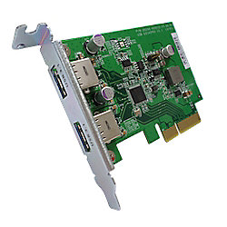 QNAP USB 3.1 Gen 2 10Gbps Type-A Dual-port PCIe Card