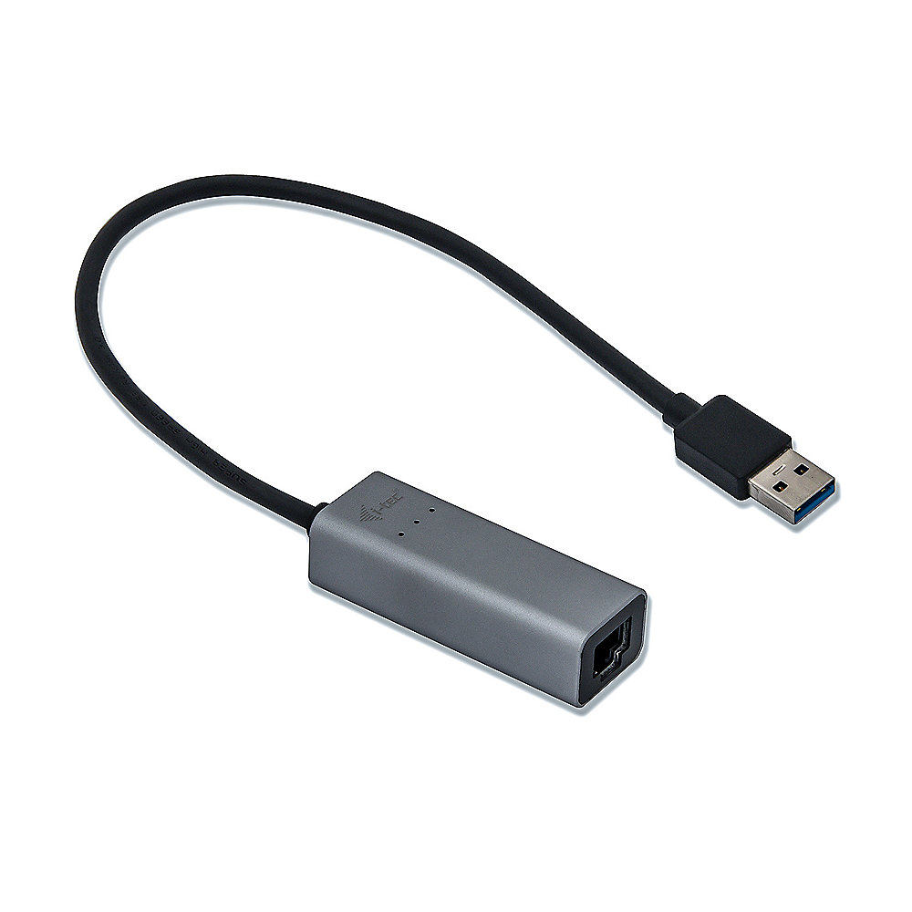 i-tec USB 3.0 Metal Gigabit Ethernet Adapter 1x USB 3.0 auf RJ-45 10/100/1000