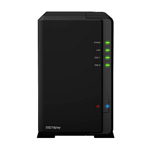 Synology Diskstation DS218play NAS System 2-Bay