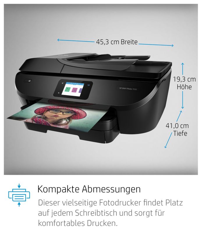 Hp Envy Photo 7830 Tintenstrahl Multifunktionsdrucker Scanner