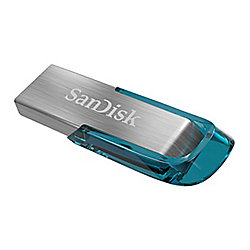 SanDisk 32GB Ultra Flair USB 3.0 Stick Tropic Blue