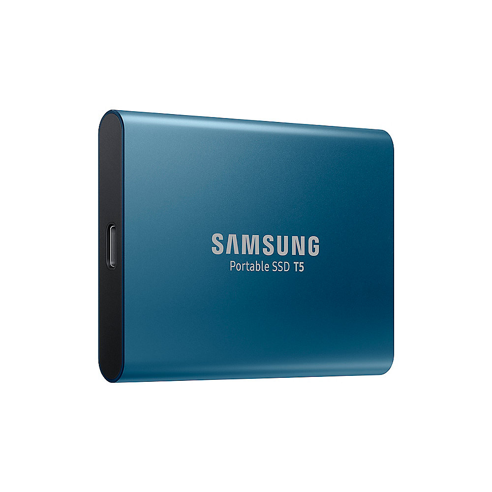 Samsung Portable SSD T5 500GB USB3.1 Gen2 Typ-C blau