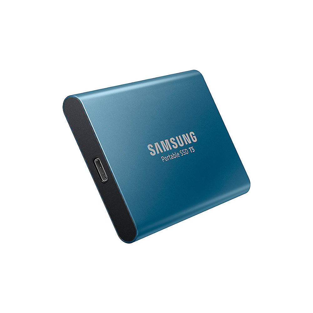 Samsung Portable SSD T5 500GB USB3.1 Gen2 Typ-C blau