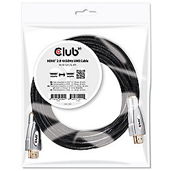 Club 3D HDMI 2.0 Kabel 5m 4K60Hz UHD St./St. schwarz