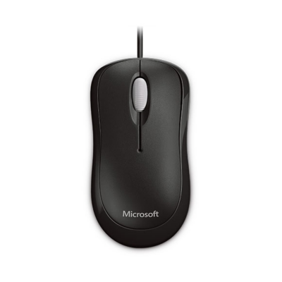 Basic Optical Mouse USB Schwarz Bulk