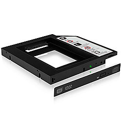 RaidSonic Icy Box IB-AC640 Adapter f&uuml;r 2,5&quot; SSD/Festplatten f&uuml;r DVD Schacht