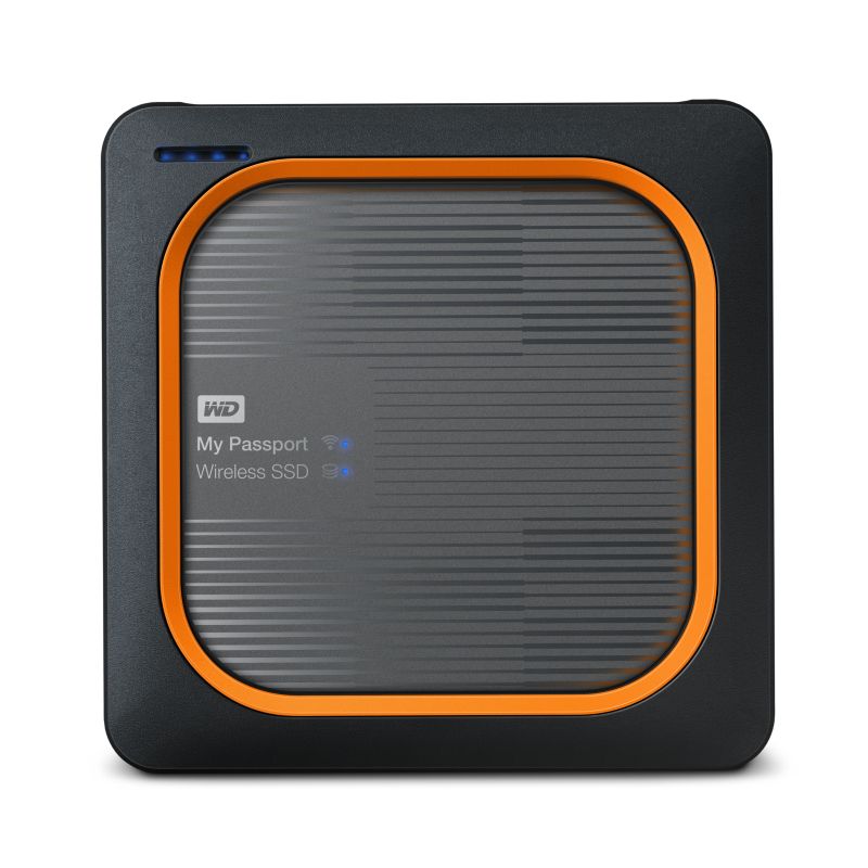 WD My Passport Wireless SSD USB3.0 500 GB grigio