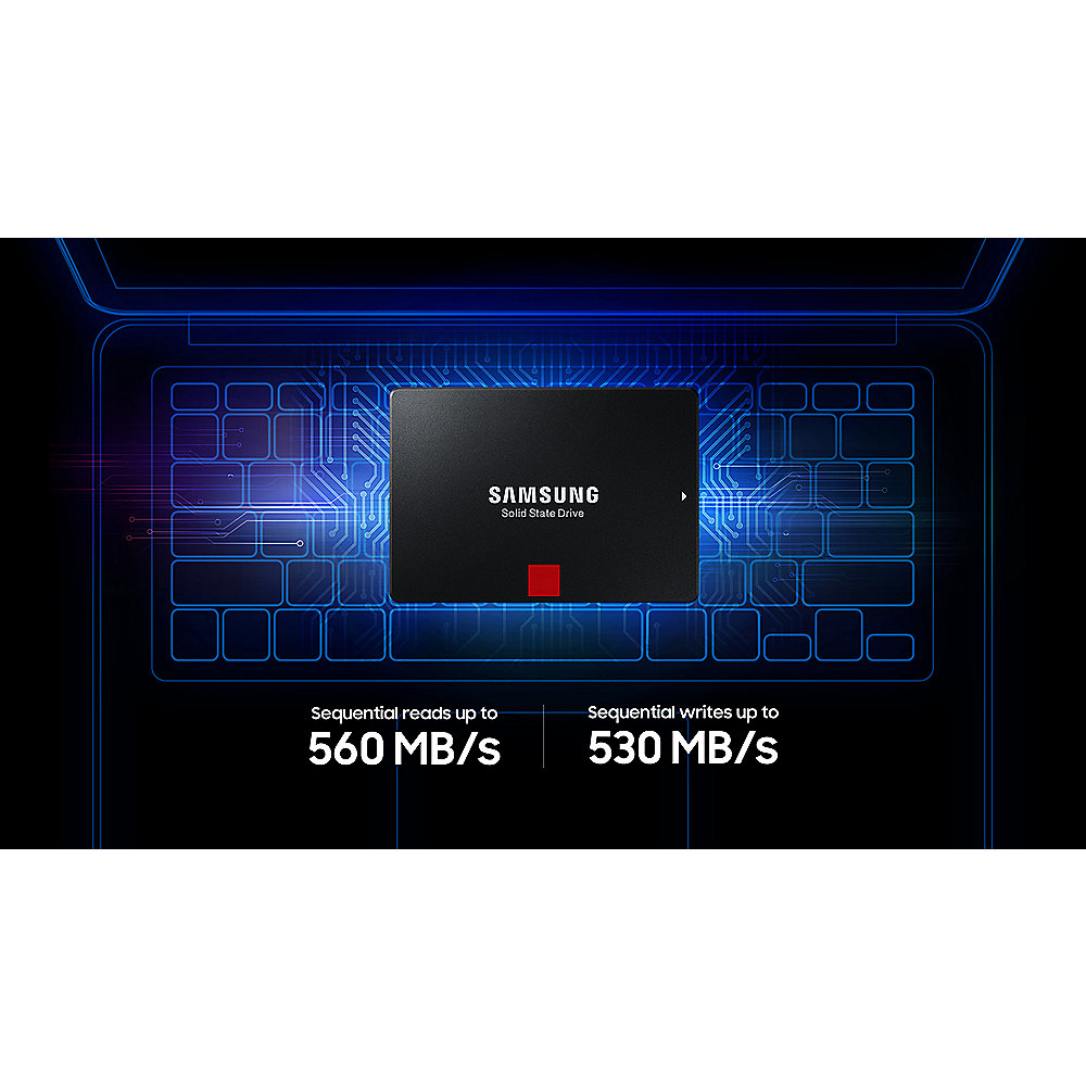 Samsung SSD 860 PRO Series 1TB 2.5zoll MLC V-NAND SATA600
