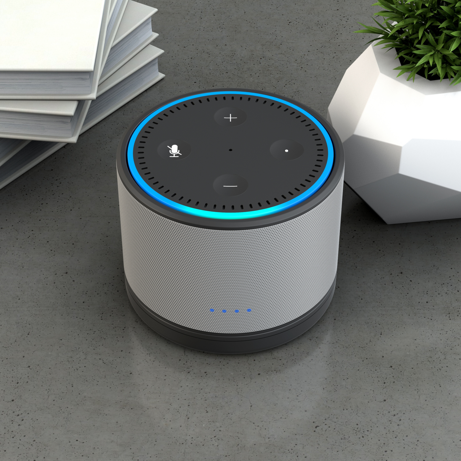Dox Mobile Ladestation Grau passend für Amazon Echo Dot eBay