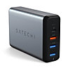 Satechi 75W Multi-Port Travel Charger Space Gray