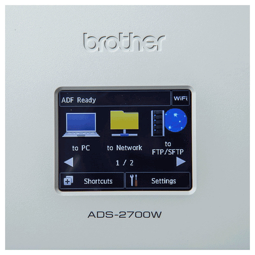 Brother ADS-2700W Dokumentenscanner ADF Duplex USB LAN WLAN