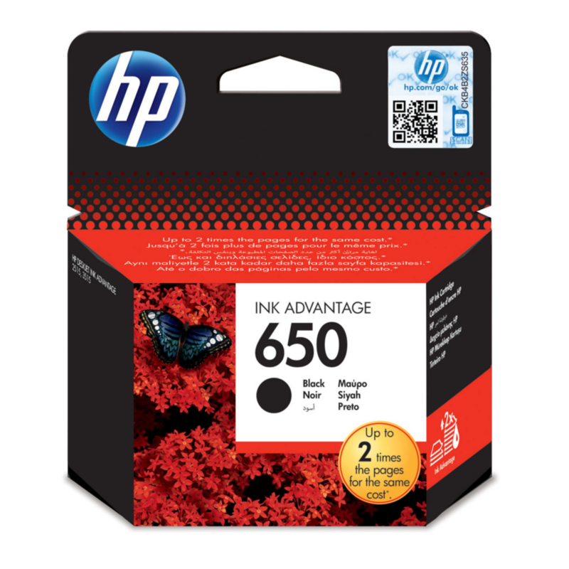 HP  CZ101AE Original Druckerpatrone 650 Schwarz | 00886112545987