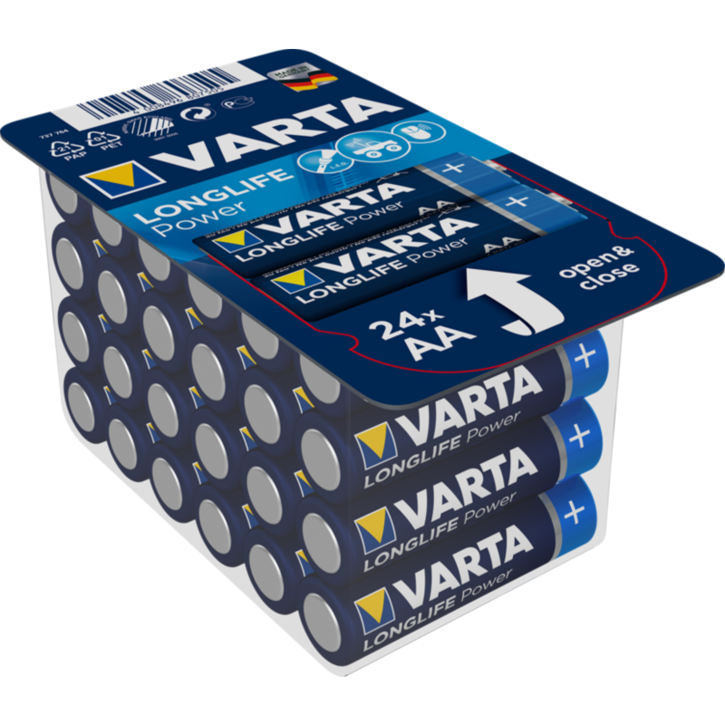 Varta  High Energy Batterie Mignon AA LR6 24er Big Box | 04008496807505