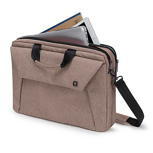 Dicota Slim Case Plus EDGE Notebooktasche 39,6cm (14-15,6") sandstone