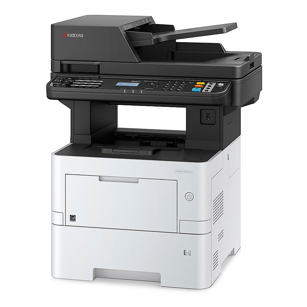 Kyocera ECOSYS M3645dn/KL3 S/W-Laserdrucker Scanner Kopierer Fax LAN