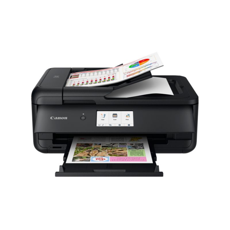 Canon Pixma Ts9550 Schwarz Multifunktionsdrucker Scanner Kopierer Lan Wlan A3 Cyberport