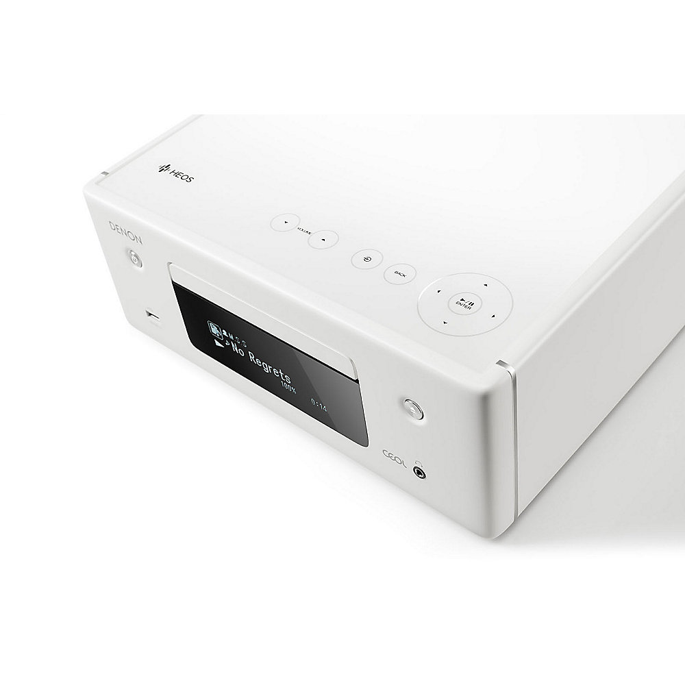 Denon CEOL N10 CD-Kompaktanlage HEOS Multiroom Bluetooth Airplay2 weiß