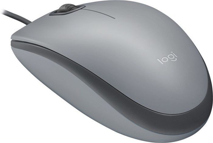 Logitech M110 Silent Geräuschlose Kabelgebundene Maus Grau 910-005490 ...