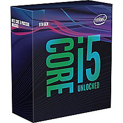 Intel Core i5-9600K 6x3,7 (Boost 4,6) GHz 9MB-L3 Cache Sockel 1151
