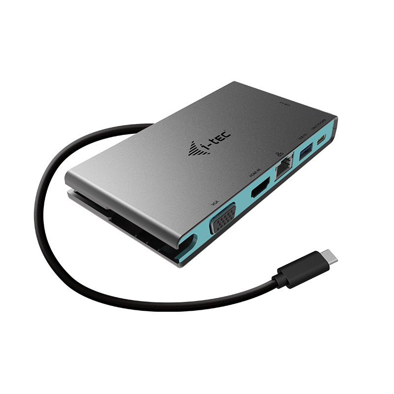 i-tec  USB-C Travel Dock 4K HDMI, VGA, USB-C Kabel 20cm C31TRAVELDOCKPD20 | 08595611702730