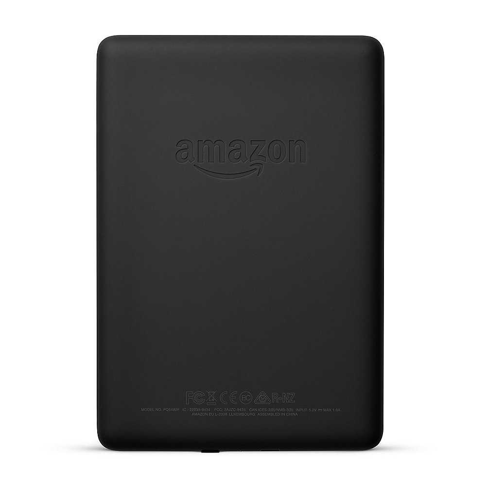 Amazon Kindle Paperwhite, wasserfester eReader WiFi mit Spezialangeboten schwarz