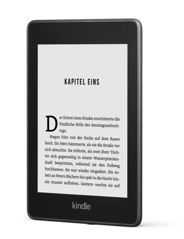 Amazon Kindle Paperwhite 8gb Ereader Wasserfest Mit Spezialangeboten Schwarz Cyberport