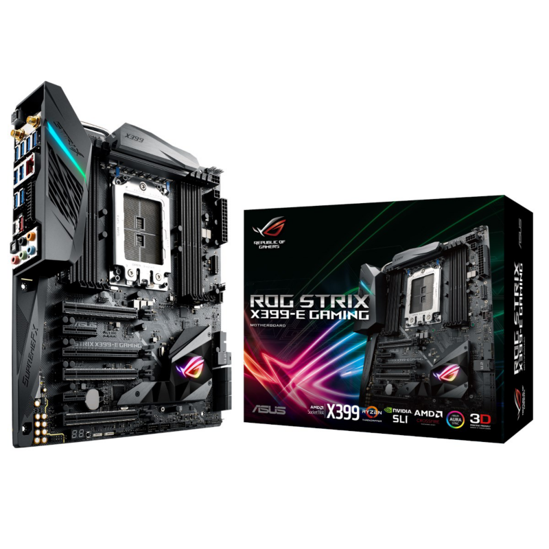 Asus  STRIX X399-E Gaming EATX Mainboard Sockel TR4 USB3.1(Gen2)/M.2/WLAN/BT | 04712900843460