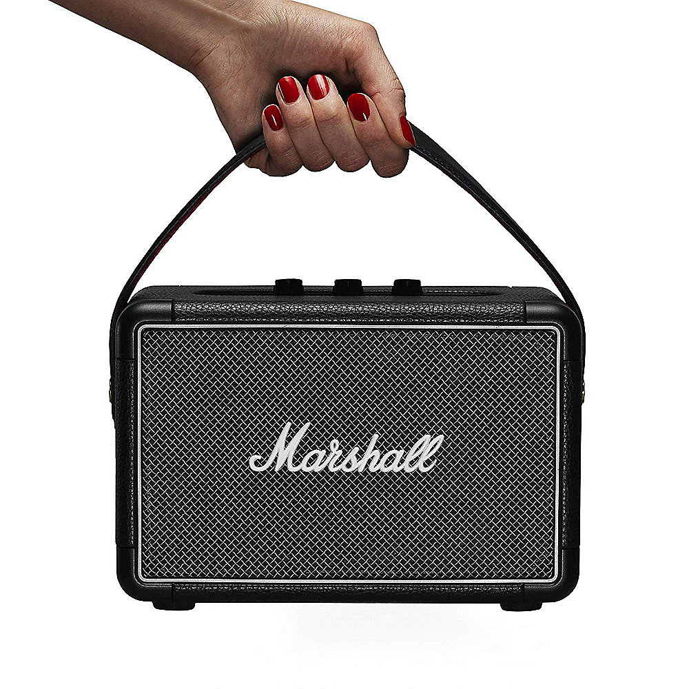 Marshall Kilburn II Tragbarer Bluetooth Lautsprecher schwarz