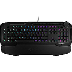 ROCCAT Horde AIMO Gaming Tastatur DE RGB membranical schwarz