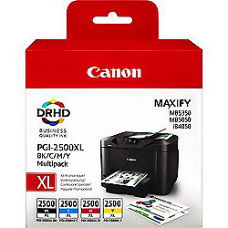 Canon 9254B004 Druckerpatrone PGI-2500XL Multipack C/M/G/BK