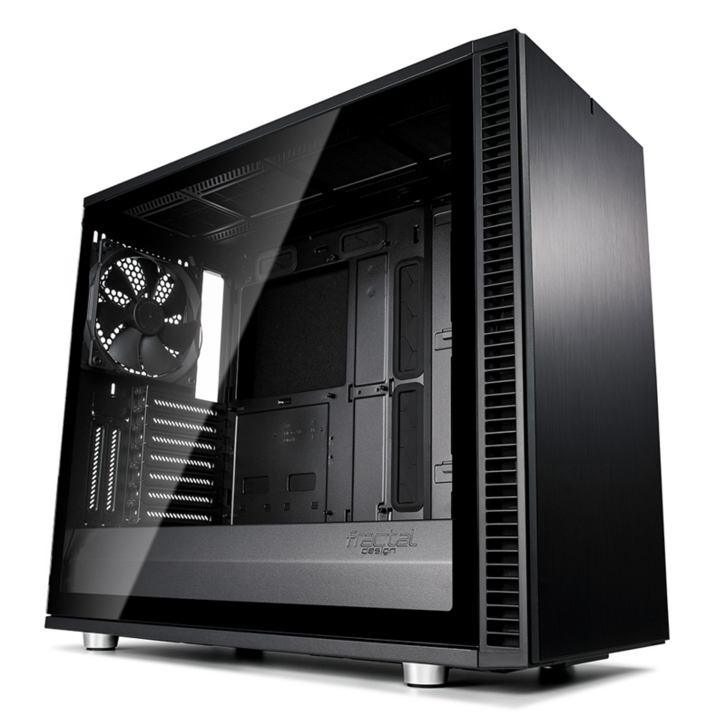 Fractal  Design Define S2 USB-C Blackout TG ATX Gaming Gehäuse, schallgedämmt | 07340172701071