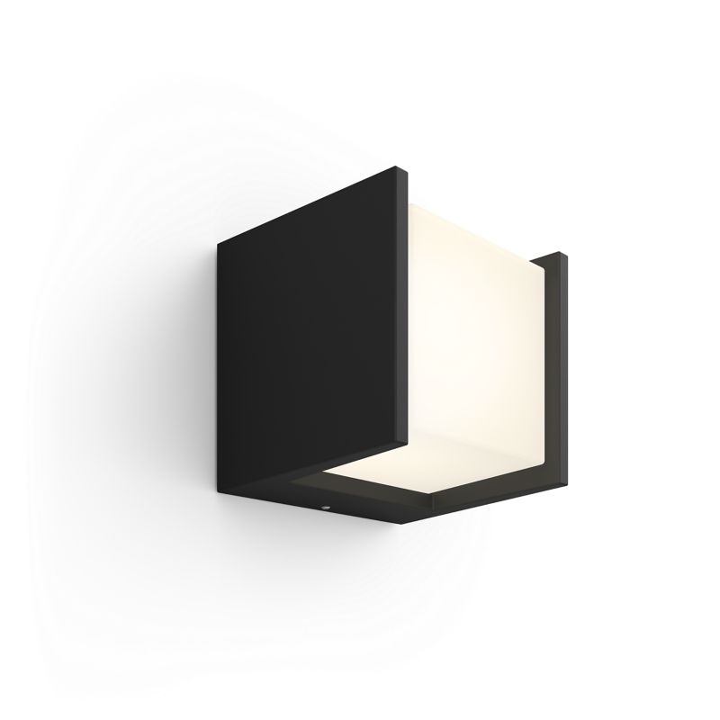 Philips Hue White Fuzo Led Wandleuchte Quadratisch Block