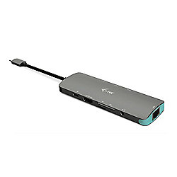 i-tec USB-C Metal Nano Docking Station mit 4K HDMI LAN und PD 100W