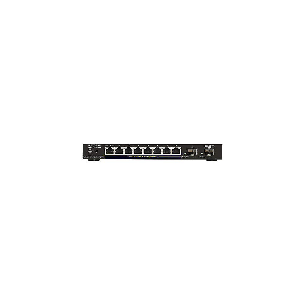 Netgear GS310TP 8 Port Gigabit Ethernet Smart Managed Pro Switch (8x PoE+)