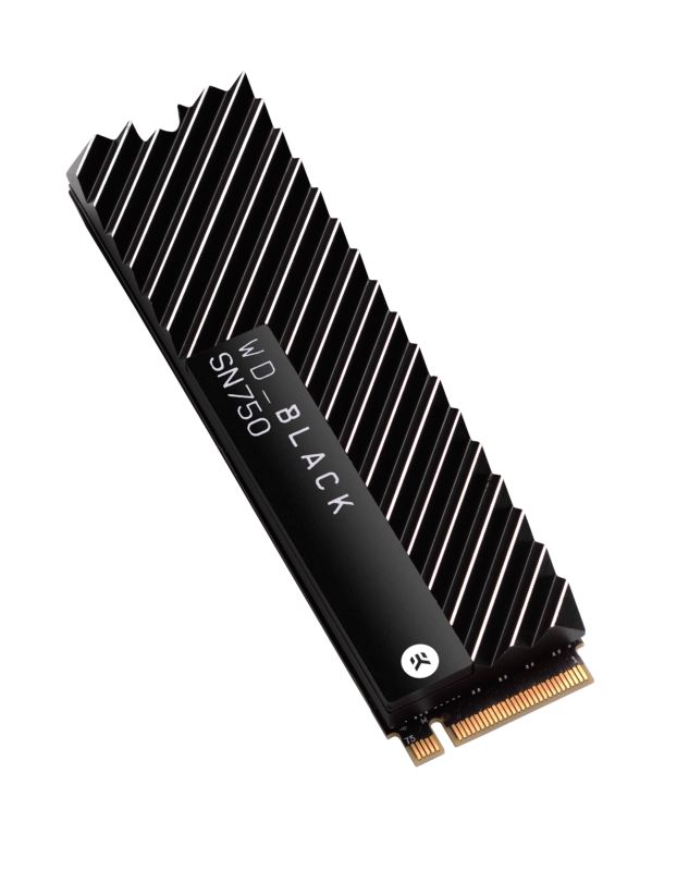 Wd Wd Black Sn750 Nvme Ssd 1 Tb M 2 Pcie Gen3 Mit Kuhlkorper Cyberport