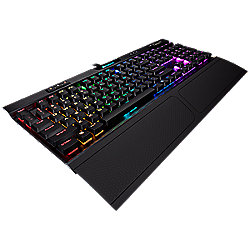 Corsair K70 RGB MK.2 Low Profile Rapidfire Gaming Tastatur Cherry MX Low schwarz