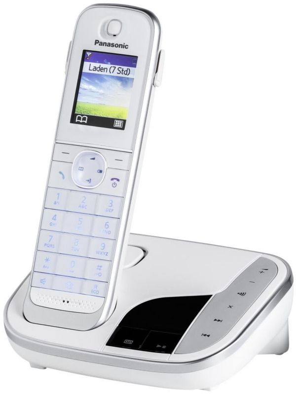 Panasonic KXTGJ320GW schnurloses DECT mit AB weiß ++ Cyberport